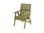 Elli-tuoli jatkojaloilla, vihreä kestopuu