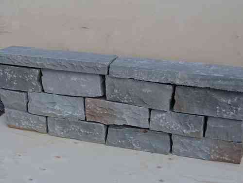 Tammiston muurikivi 56x15x5cm, sandstone harmaa