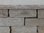 Tammiston muurikivi 22,5x14x10cm, sandstone mint fossils